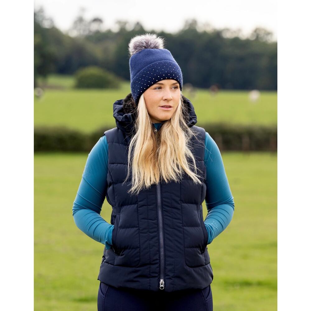 LeMieux Loire Winter Vest Navy, EU 42/US 10 - Picture 2 of 10